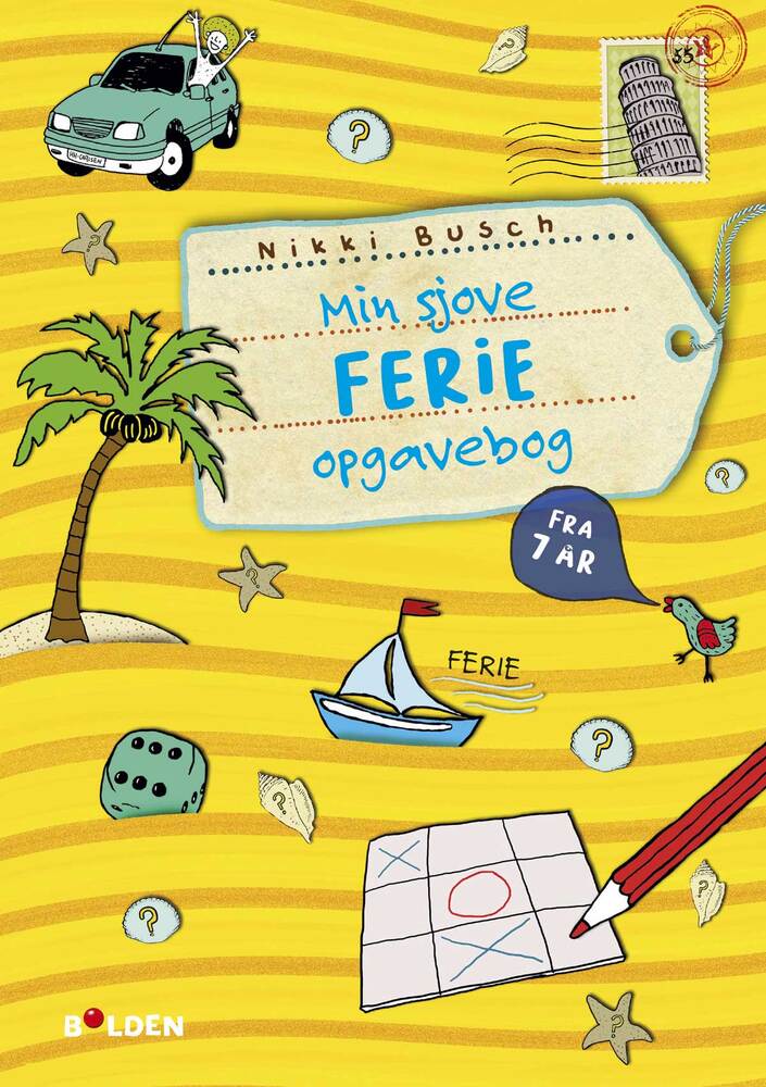 D1 Min sjove ferie-opgavebog - fra 7 år