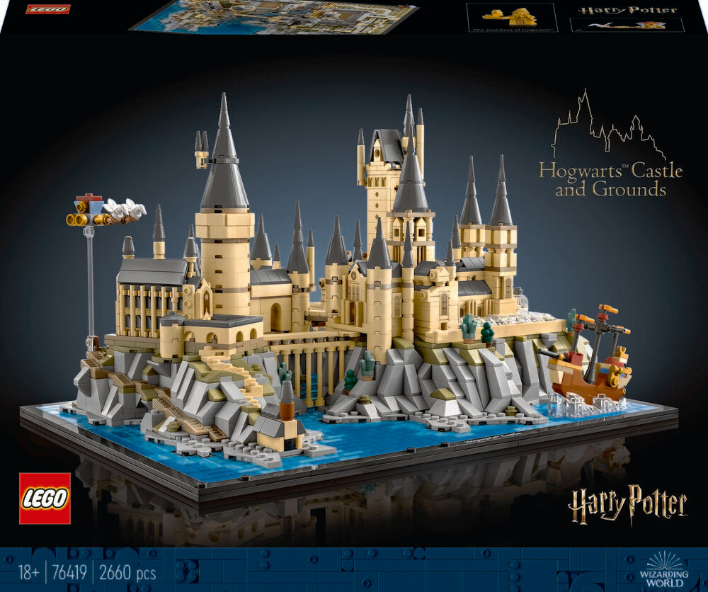 D2 76419 LEGO Harry Potter™ Hogwarts-Slottet og omgivelser