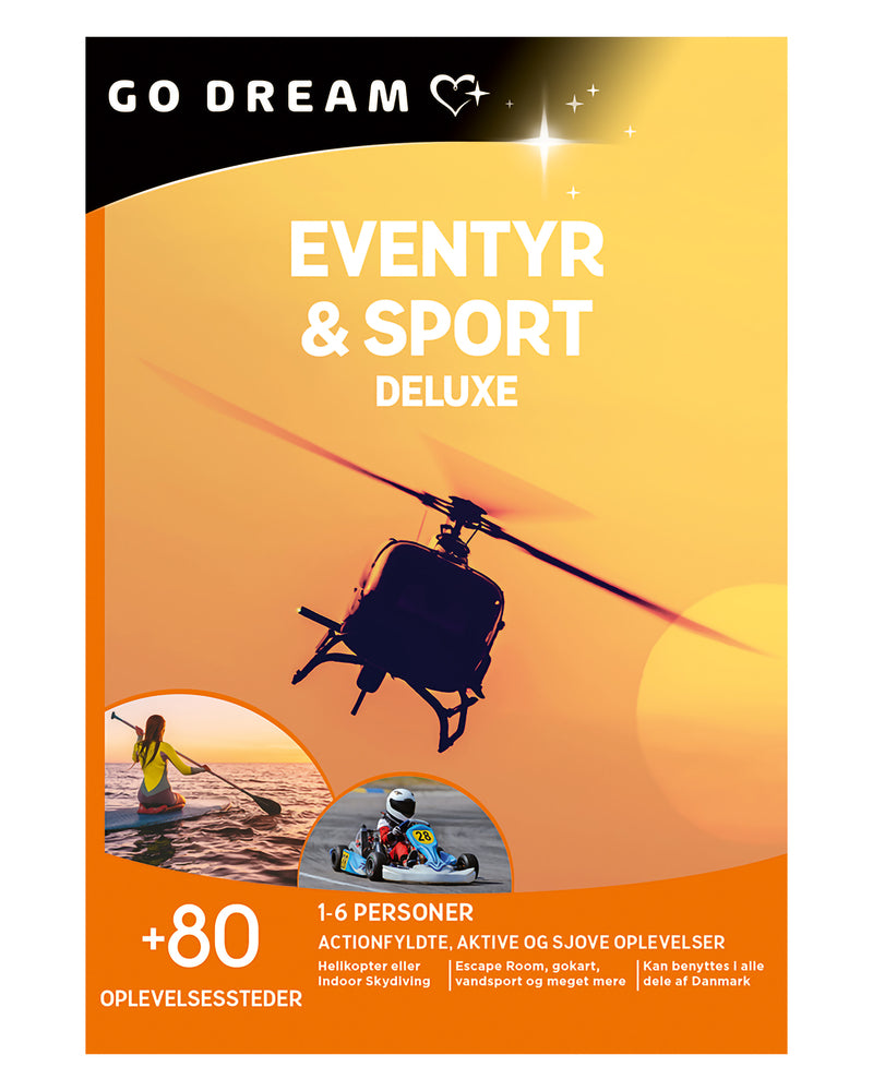 Go Dream Eventyr & Sport Deluxe 1-6 personer