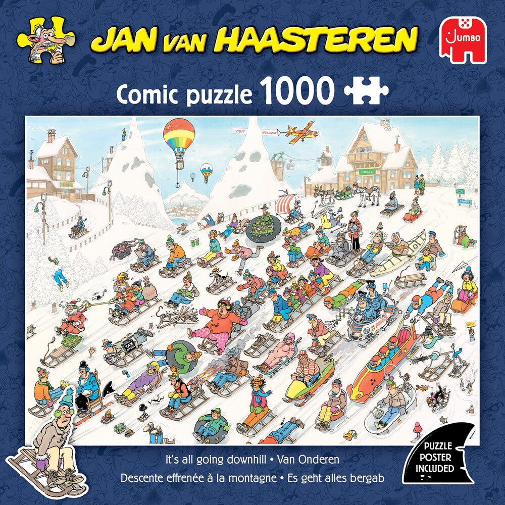 JvH It's all going downhill 1000 brikker