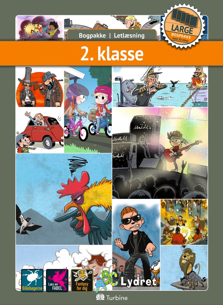 2. klasse-kassen - 30 bøger