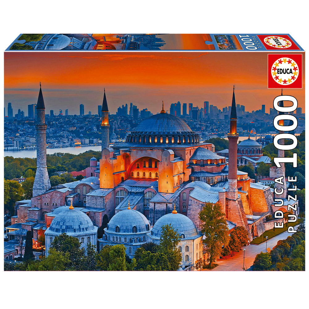 D1 Puslespil Blue Mosque Istanbul 1000 brikker