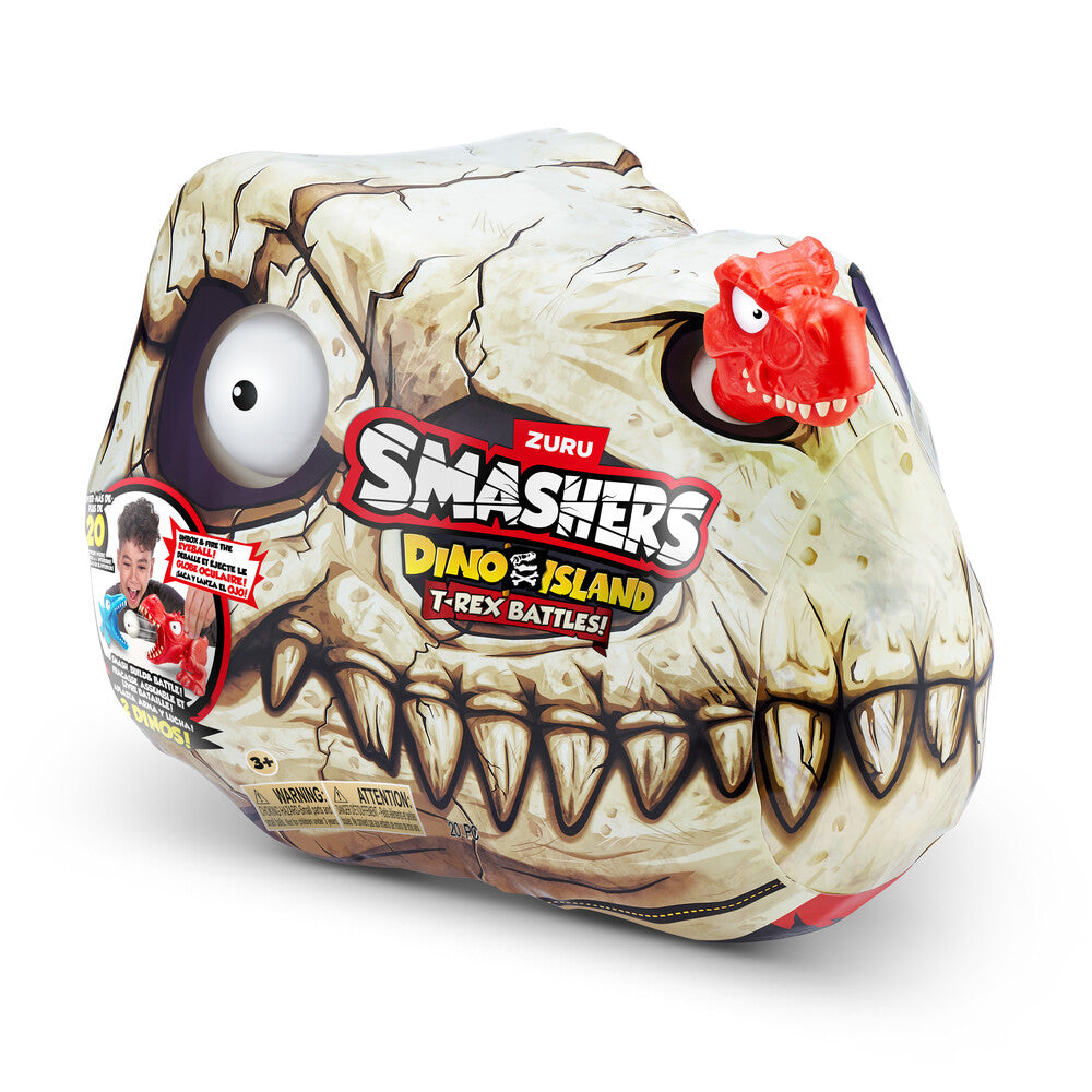 Smashers Dino Island T-Rex Battles Mini ass