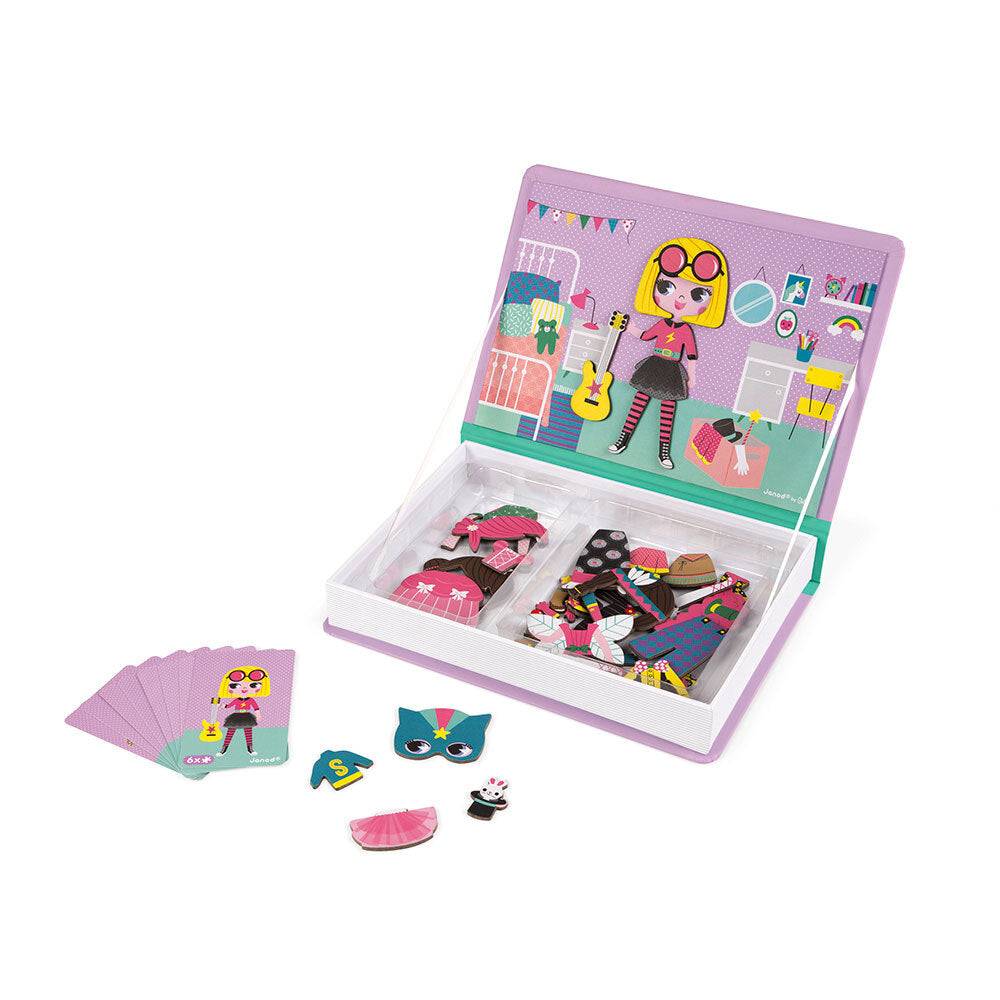 D1 Magneti'Book - Girl's Costumes - 46 magnets