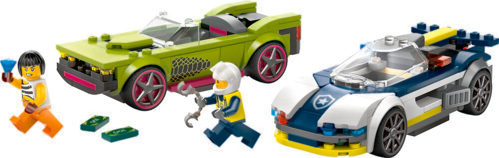 60415 LEGO City Police Biljagt med politi og muskelbil