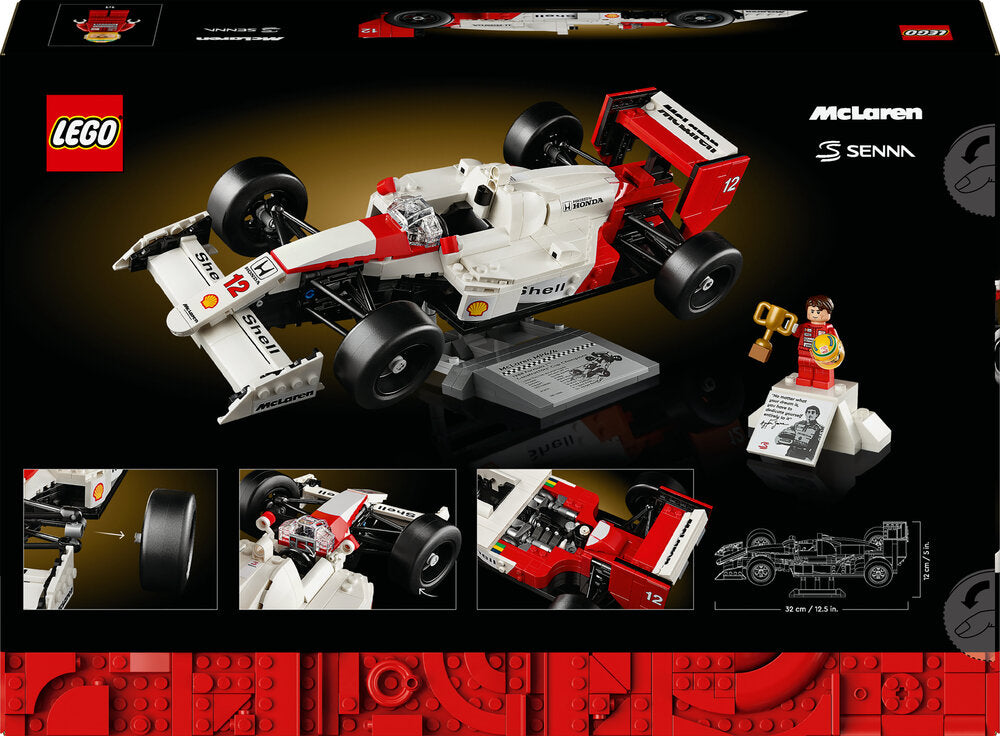 10330 LEGO Icons McLaren MP4/4 og Ayrton Senna