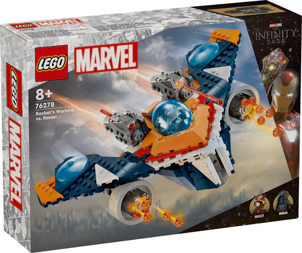 76278 LEGO Super Heroes Marvel Rockets Warbird mod Ronan