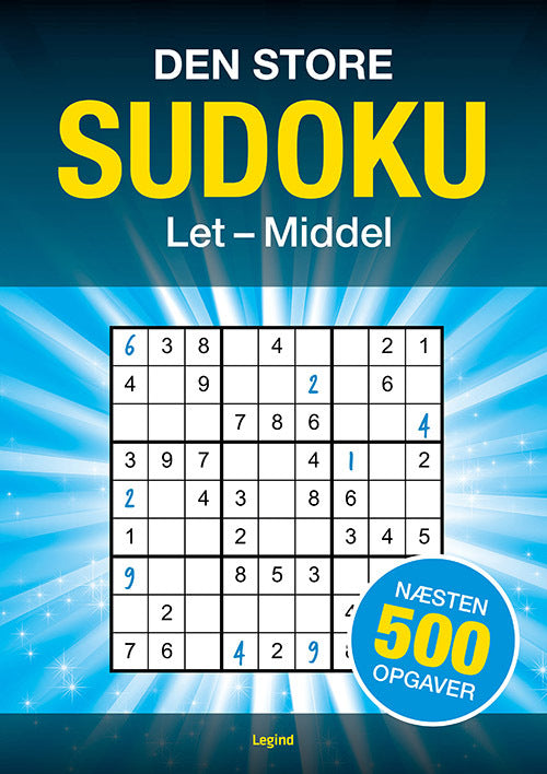 Den store Sudoku - 500 opgaver