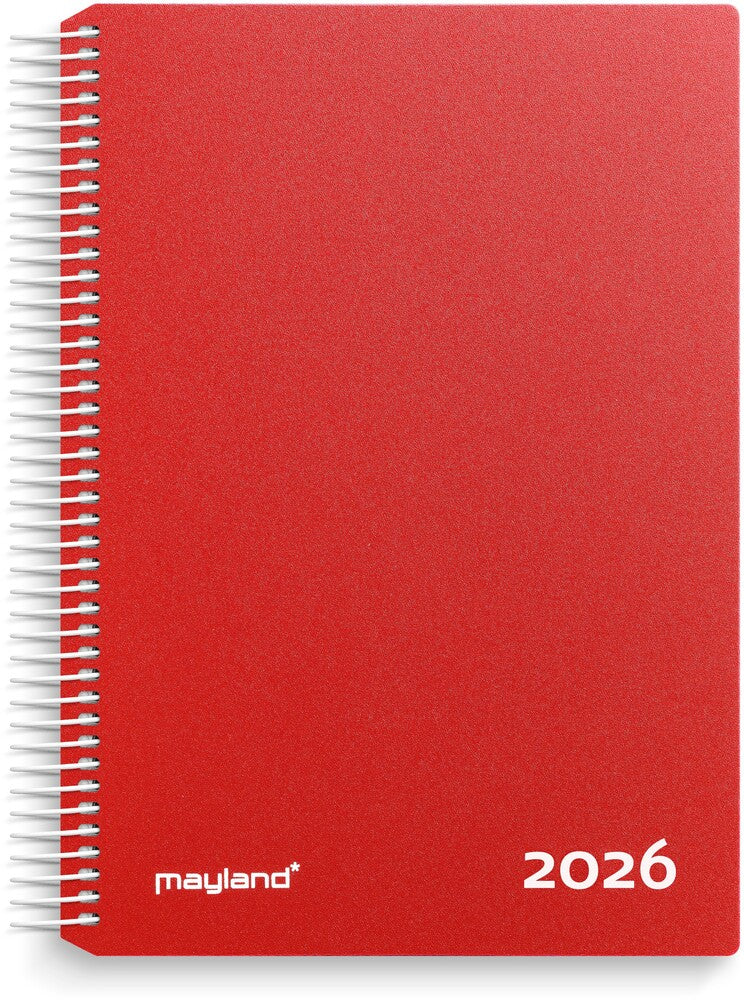 D1 Mayland Timekalender 2026 dag pp rød