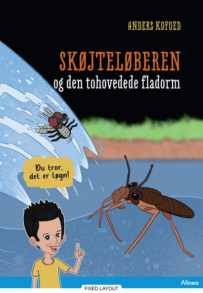 Du tror, det er løgn! Skøjteløberen og den tohovedet fladorm, Blå læseklub