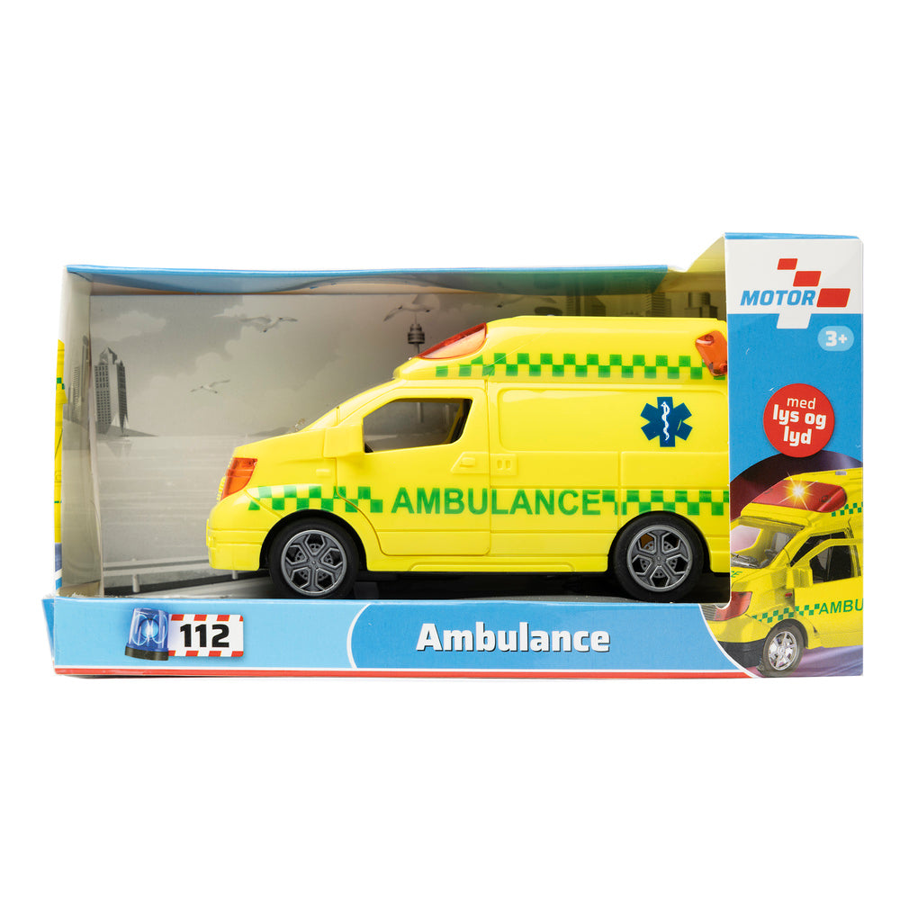 D2 Ambulance medlys og lyd 12,5 cm