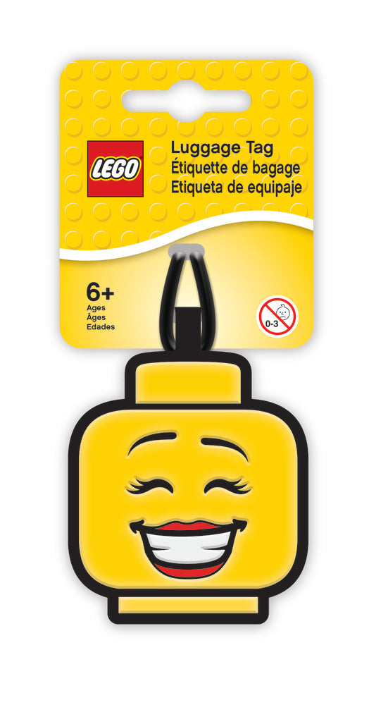 LEGO taskemærke pigeansigt