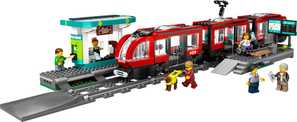 60423 LEGO City Trains Sporvogn og station
