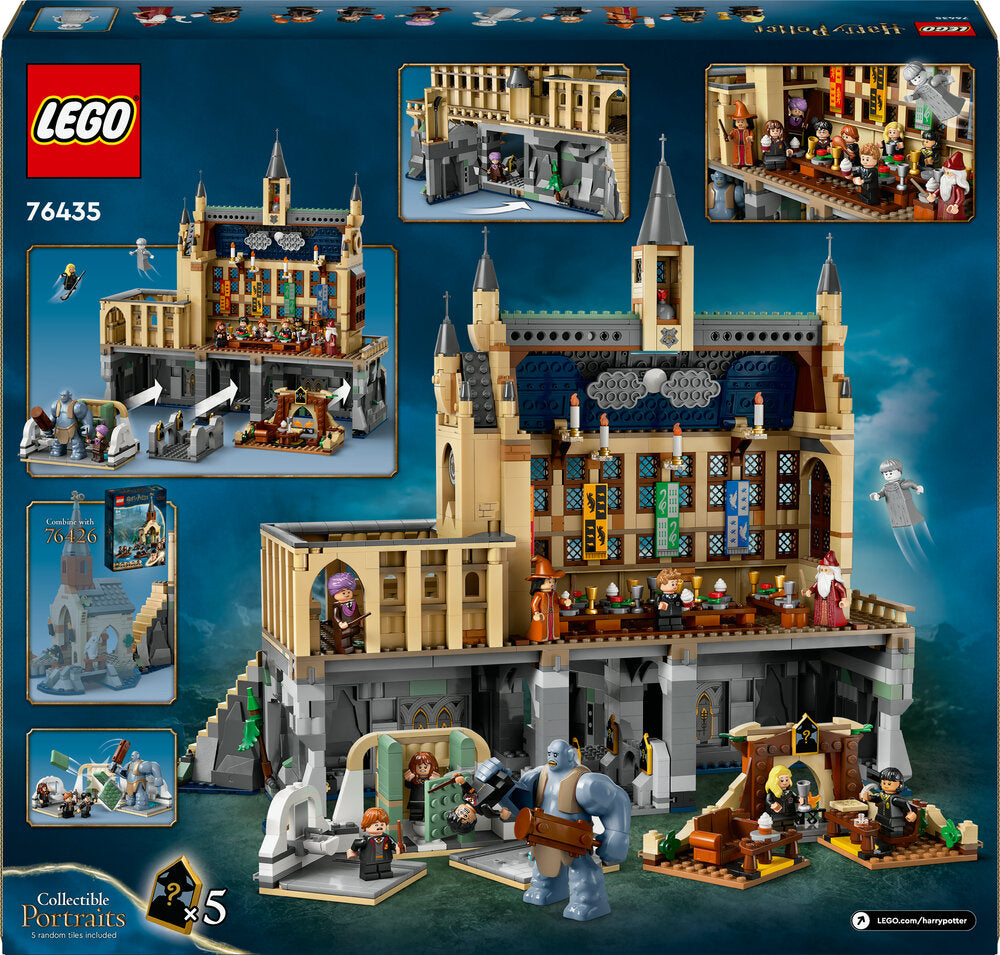 76435 LEGO Harry Potter™ Hogwarts™-slottet: Storsalen
