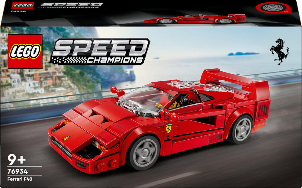 D2 76934 LEGO Speed Champions Ferrari F40-superbil