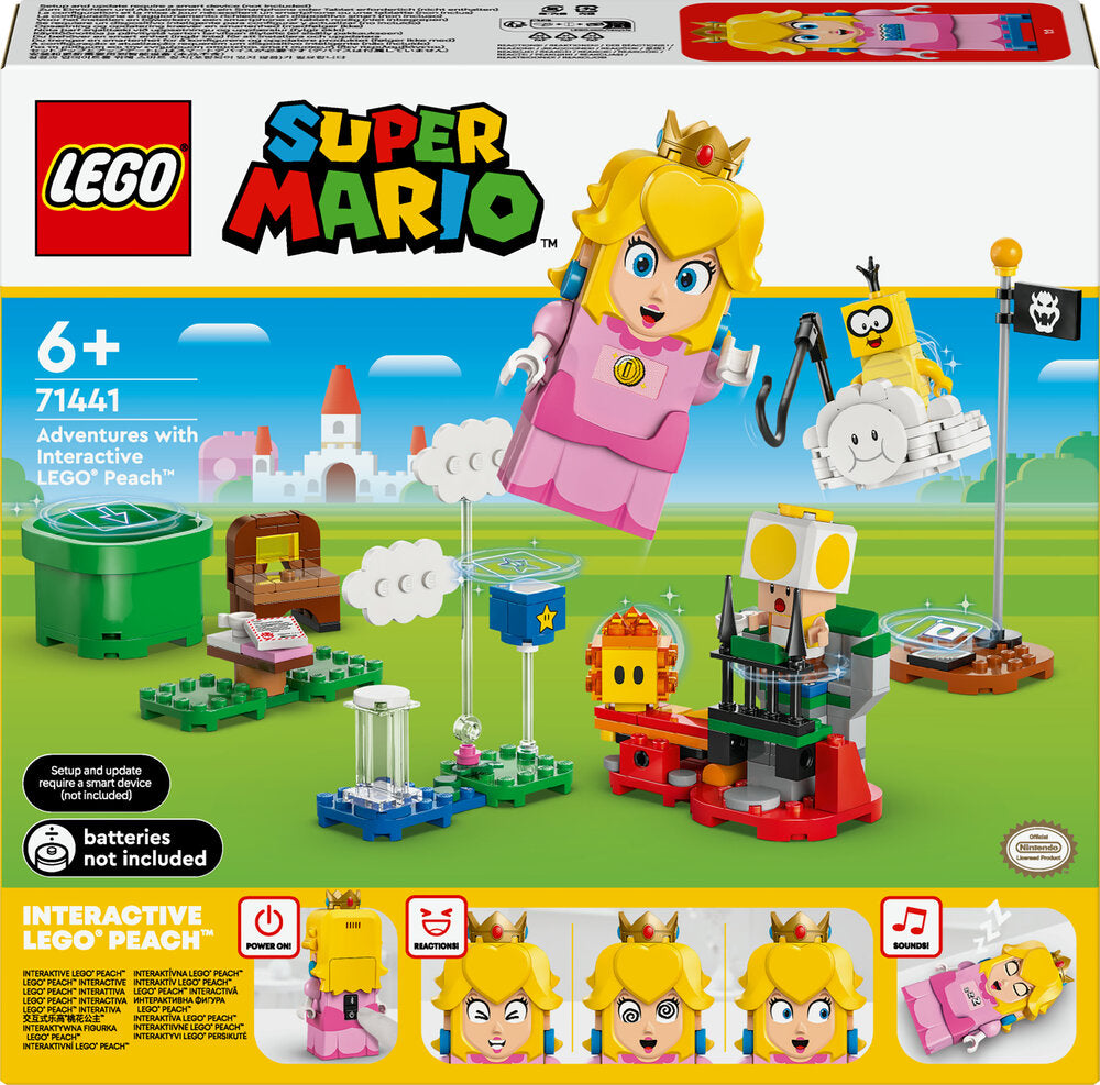 D2 71441 LEGO Super Mario Eventyr med interaktiv LEGO® Peach™