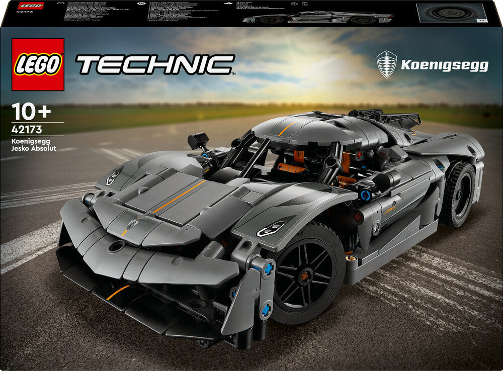 42173 LEGO Technic Koenigsegg Jesko Absolut-hyperbil – grå