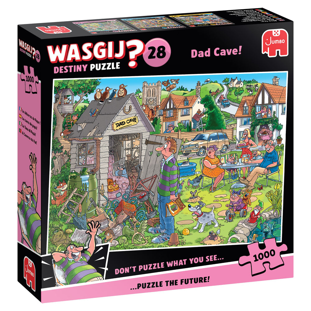 Puslespil Wasgij Destiny 28 Dad Cave! 1000 brikker