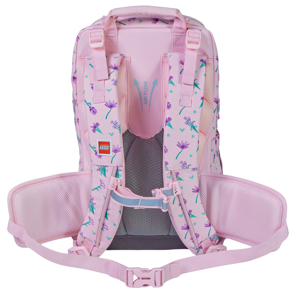 Skoletaske LEGO Optimo Flowers 20L M/GYMPOSE