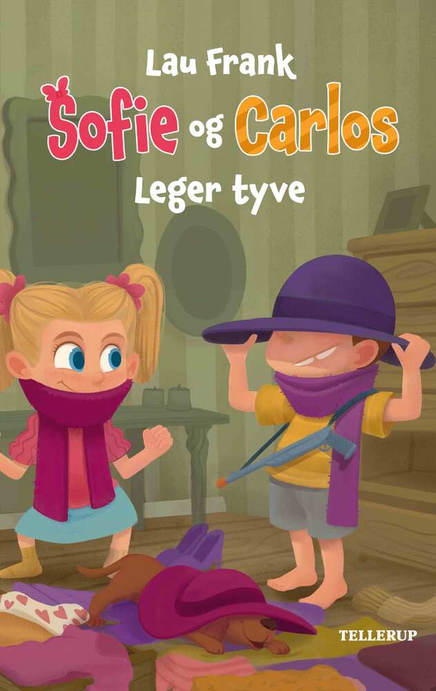 Sofie og Carlos #2: Sofie og Carlos leger tyve (LYT & LÆS) - Sofie og Carlos