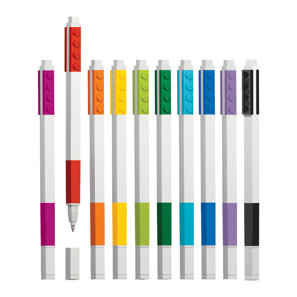 LEGO stationery gelpens 10 pak