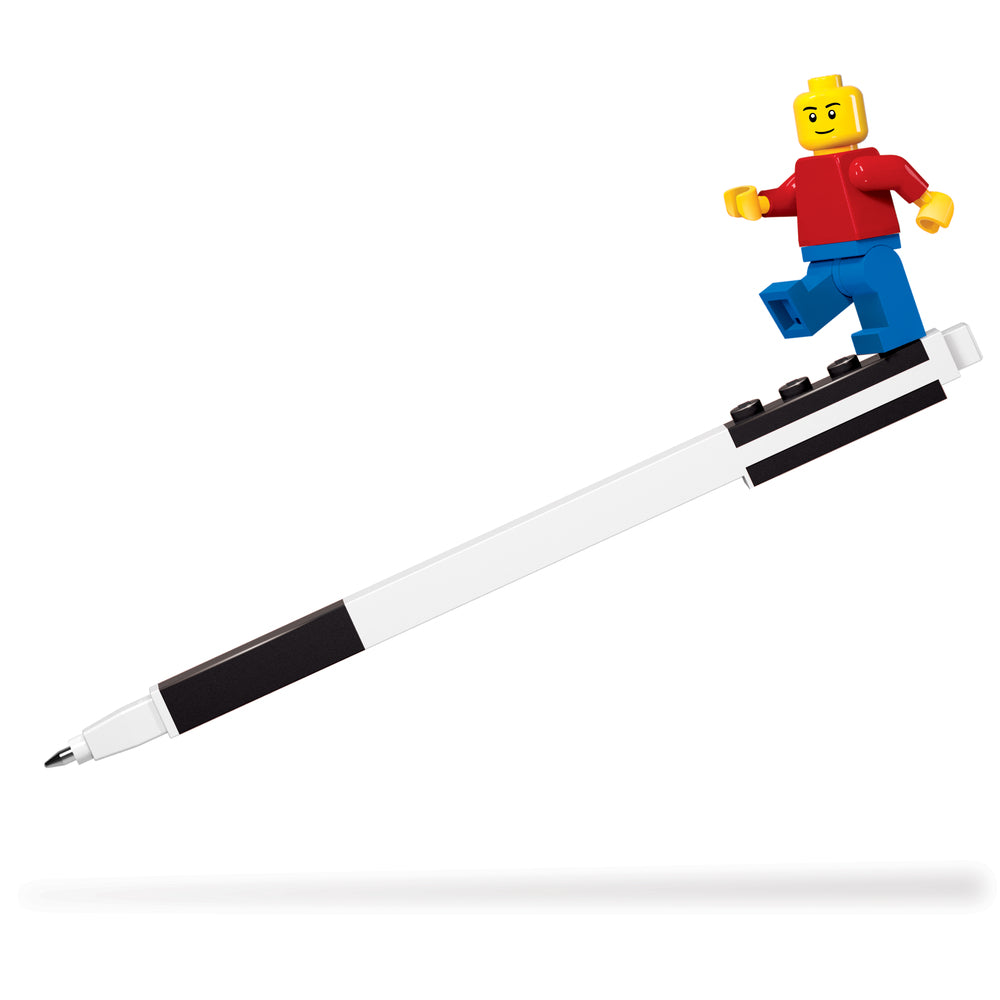 LEGO gelpen, 1 stk sort i box med minifigur