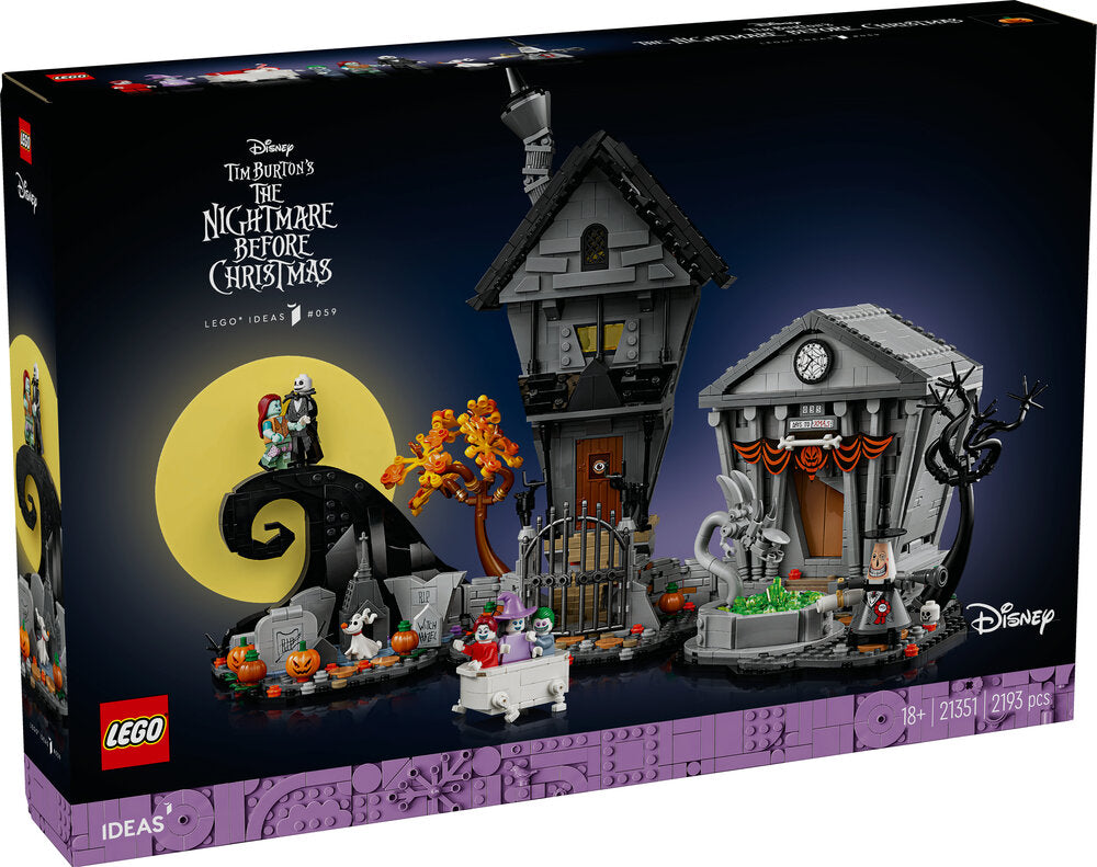 21351 LEGO Icons Disney Tim Burton's The Nightmare Before Christmas