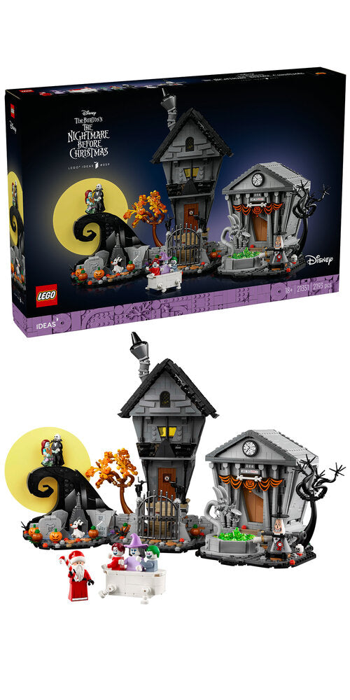 21351 LEGO Icons Disney Tim Burton's The Nightmare Before Christmas