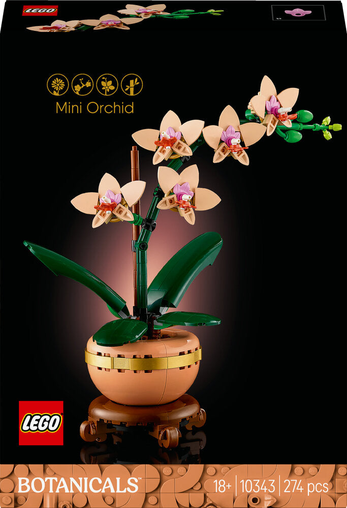 D2 10343 LEGO Botanicals Mini-orkidé