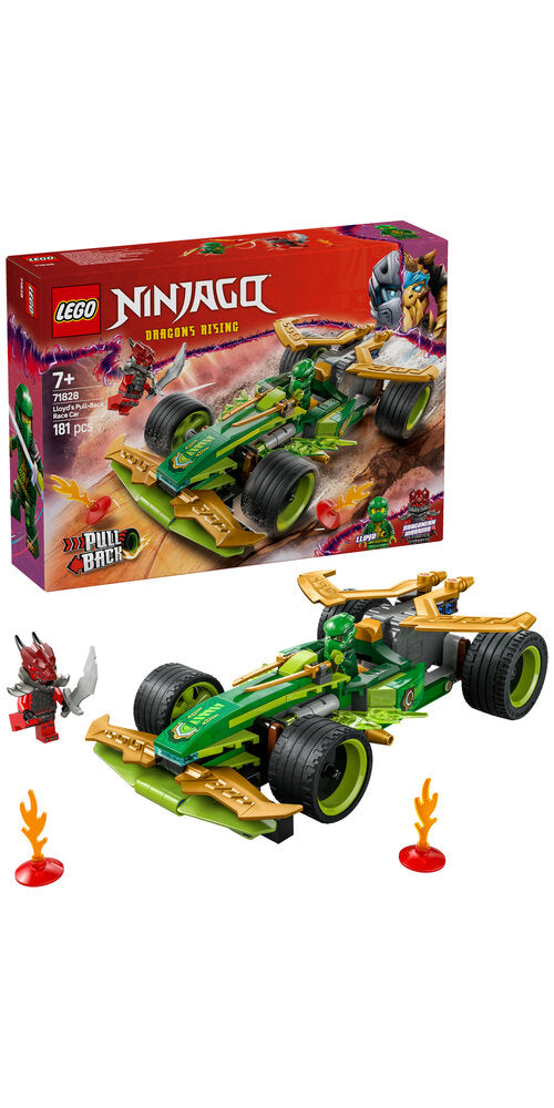 71828 LEGO Ninjago Lloyds pull-back-racerbil