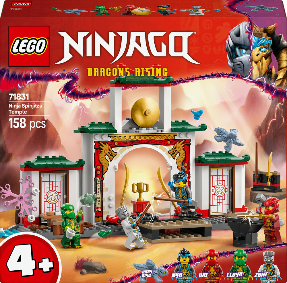 D2 71831 LEGO Ninjago Spinjitzu-ninjatempel
