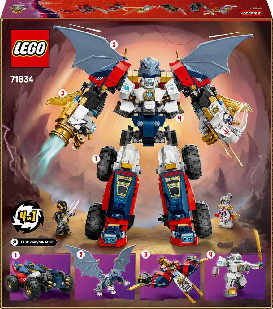 71834 LEGO Ninjago Zanes ultrakombirobot