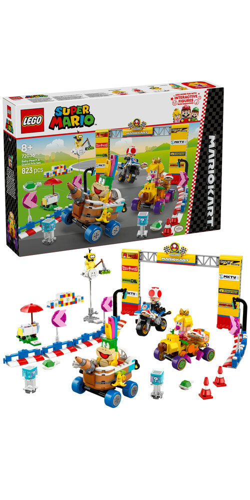 72036 LEGO Super Mario Mario Kart™ – Baby Peach og Grand Prix-sæt
