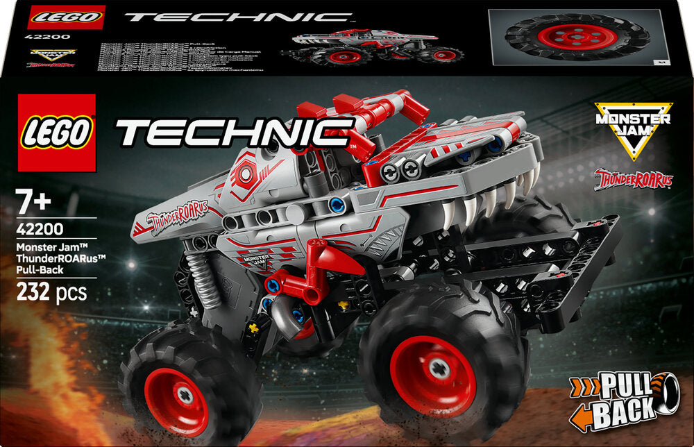 D2 42200 LEGO Technic Monster Jam ThunderROARus pull-back