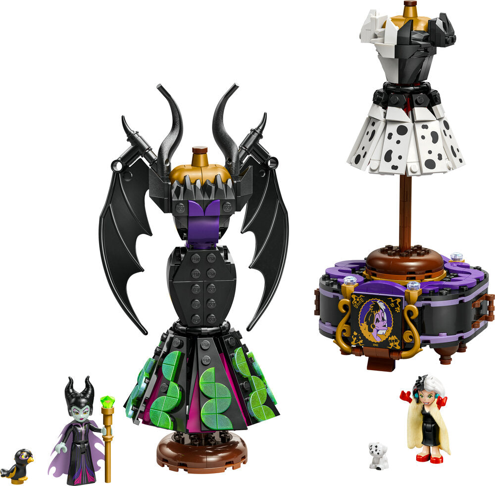 43262 LEGO Disney Classic Maleficents og Cruella de Vils kjoler
