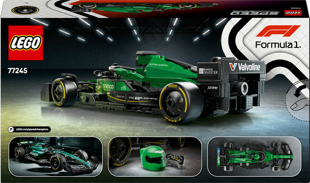 77245 LEGO Speed Champions Aston Martin Aramco F1® AMR24-racerbil
