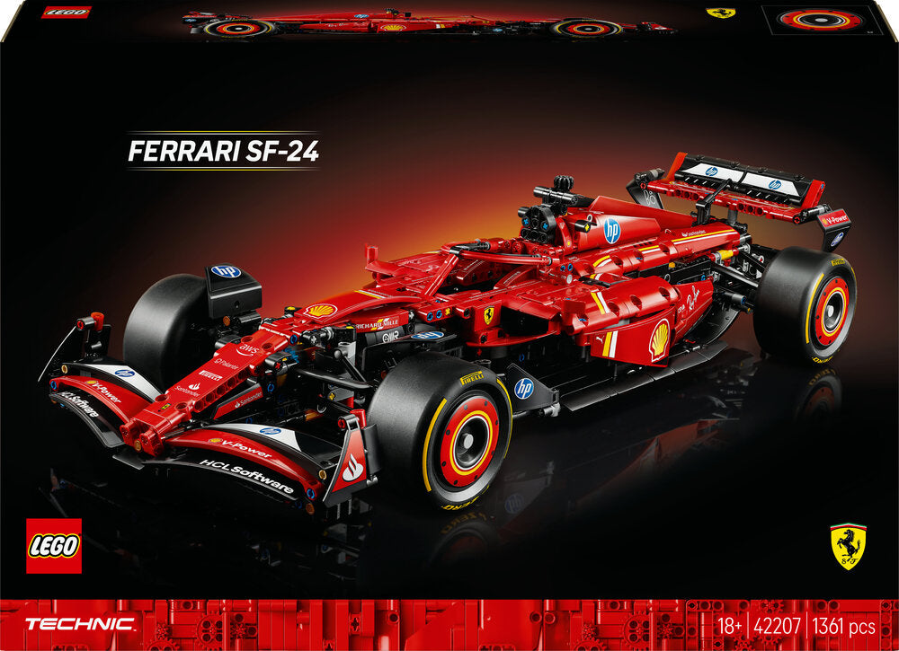 42207 LEGO Technic Ferrari SF-24 F1-bil