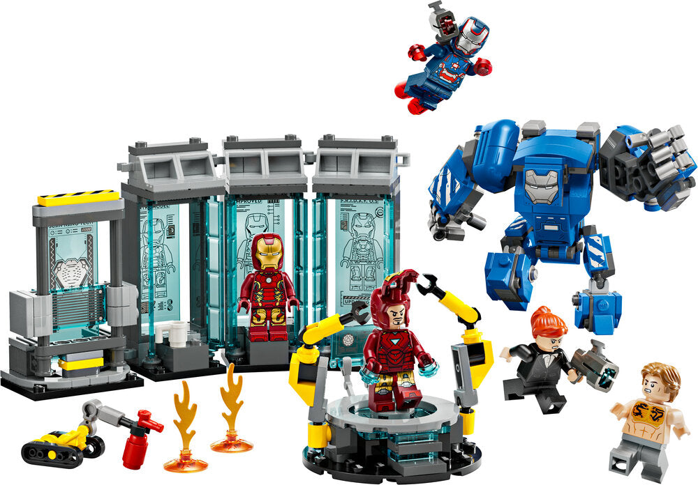76315 LEGO Super Heroes Marvel Iron Mans laboratorium: Dragtgalleriet