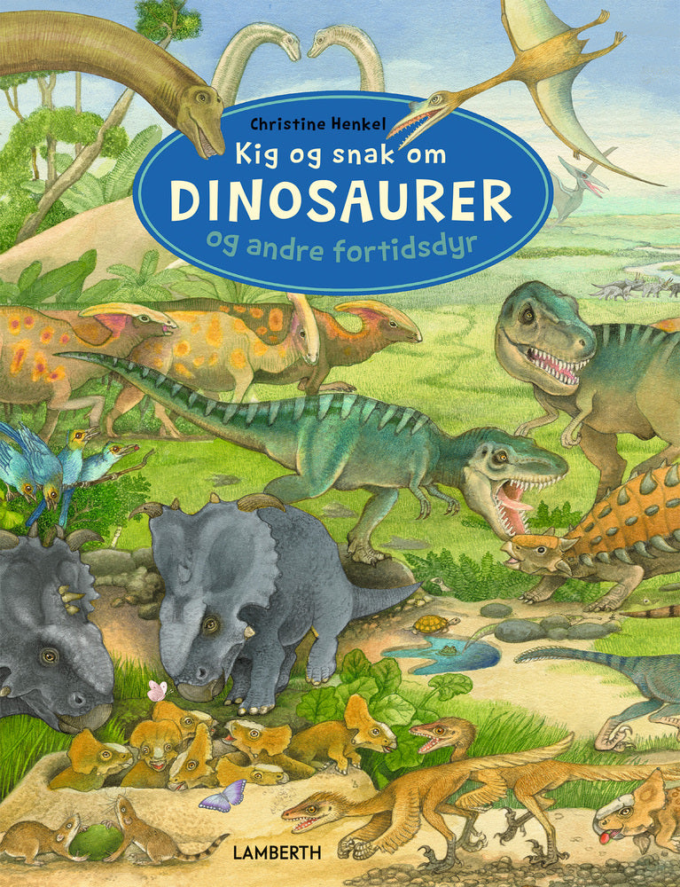 Kig og snak om dinosaurer og andre fortidsdyr