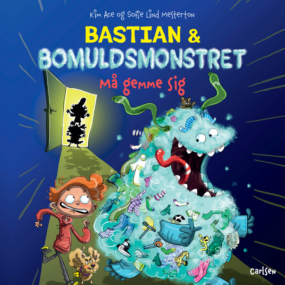 Bastian og bomuldsmonstret - må gemme sig!