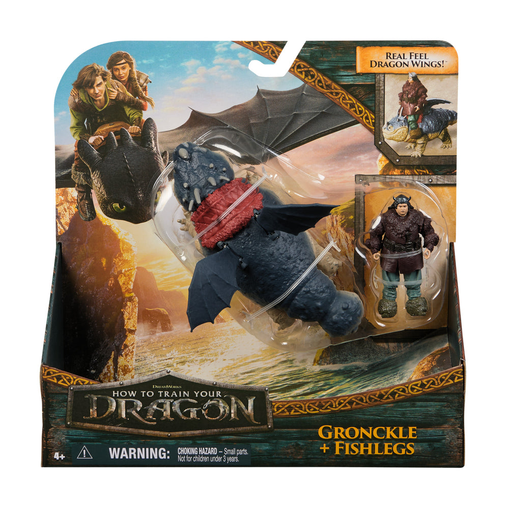 Dragons Movie Viking og Deluxe Drage ass.