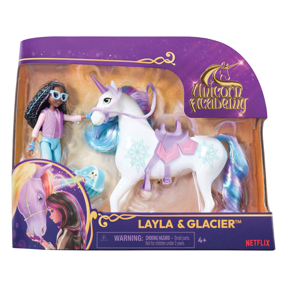 Unicorn Academy Dukke & Enhjørning ass.