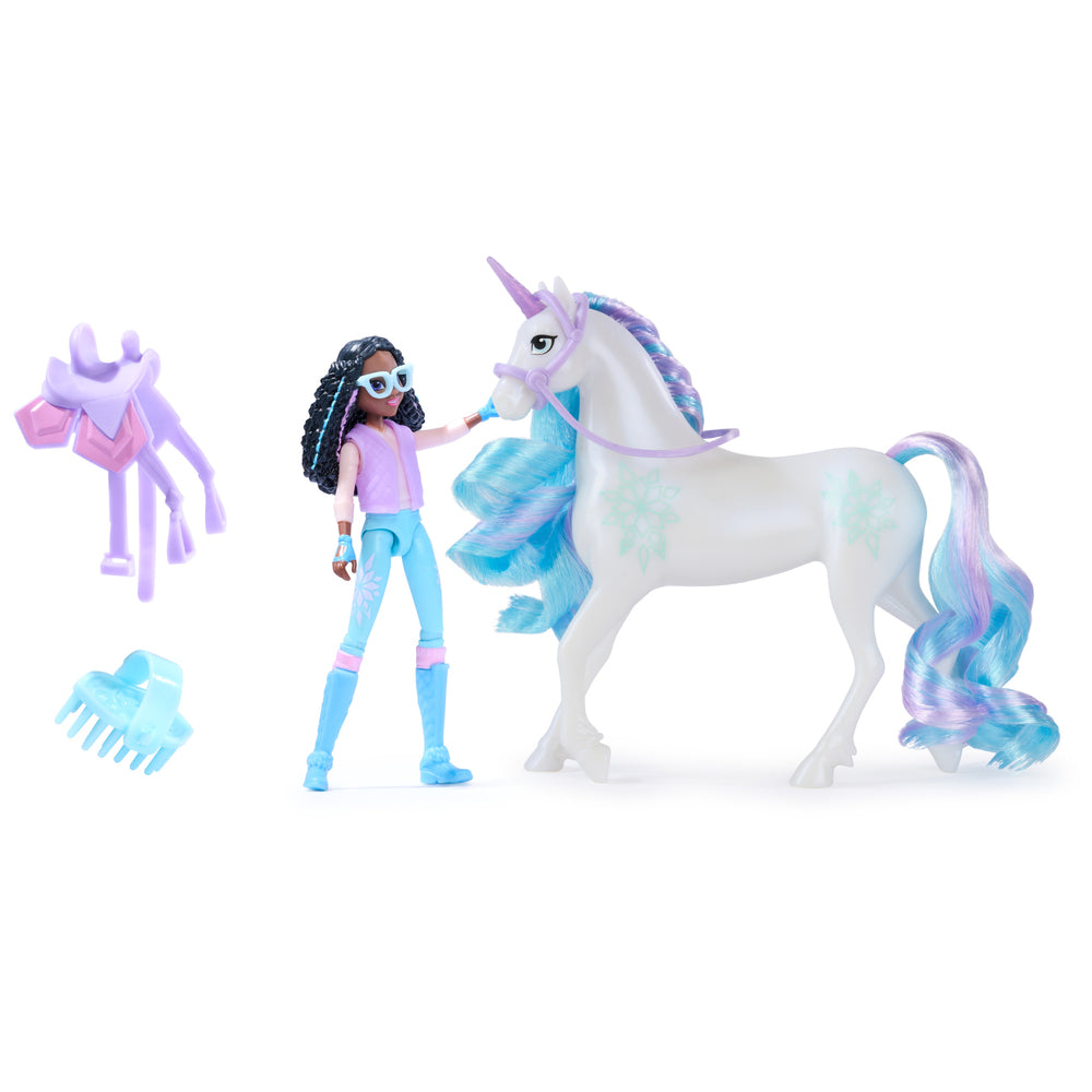 Unicorn Academy Dukke & Enhjørning ass.