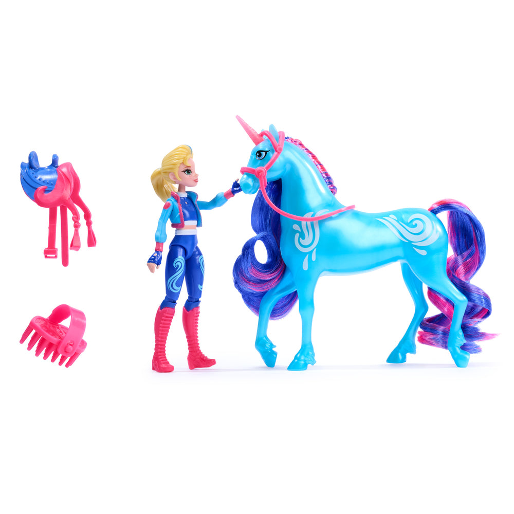 Unicorn Academy Dukke & Enhjørning ass.