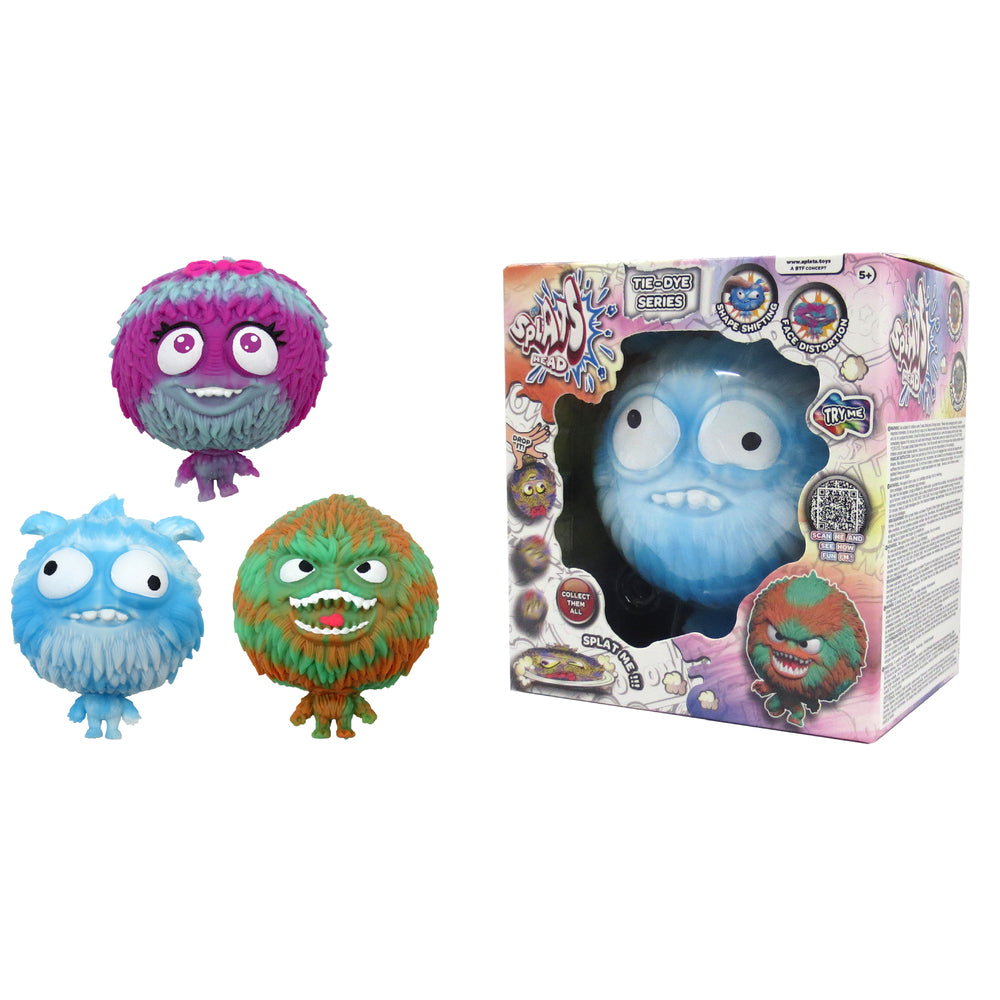 Splats head Tie Dye Monstre ass