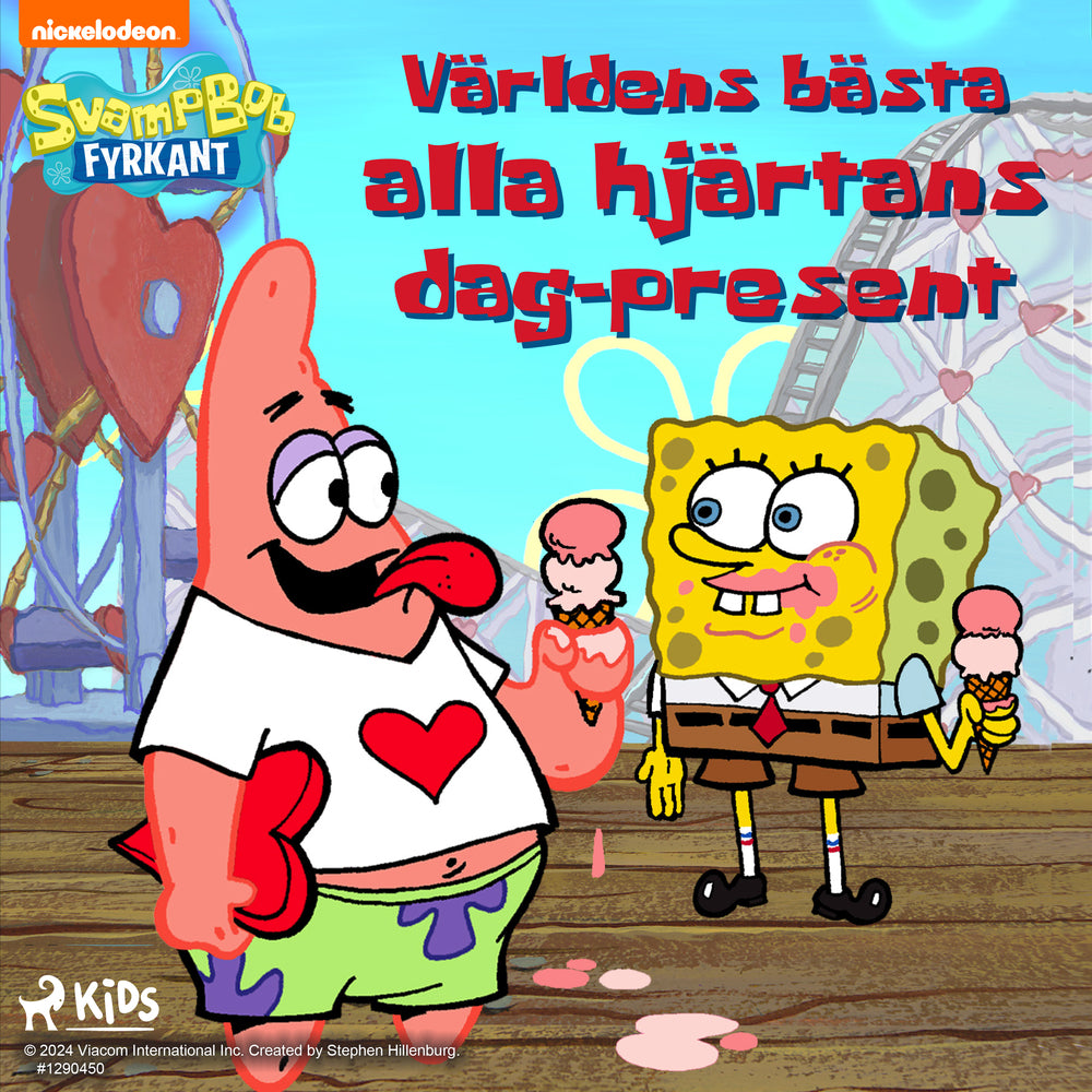 SvampBob Fyrkant – Världens bästa alla hjärtans dag–present