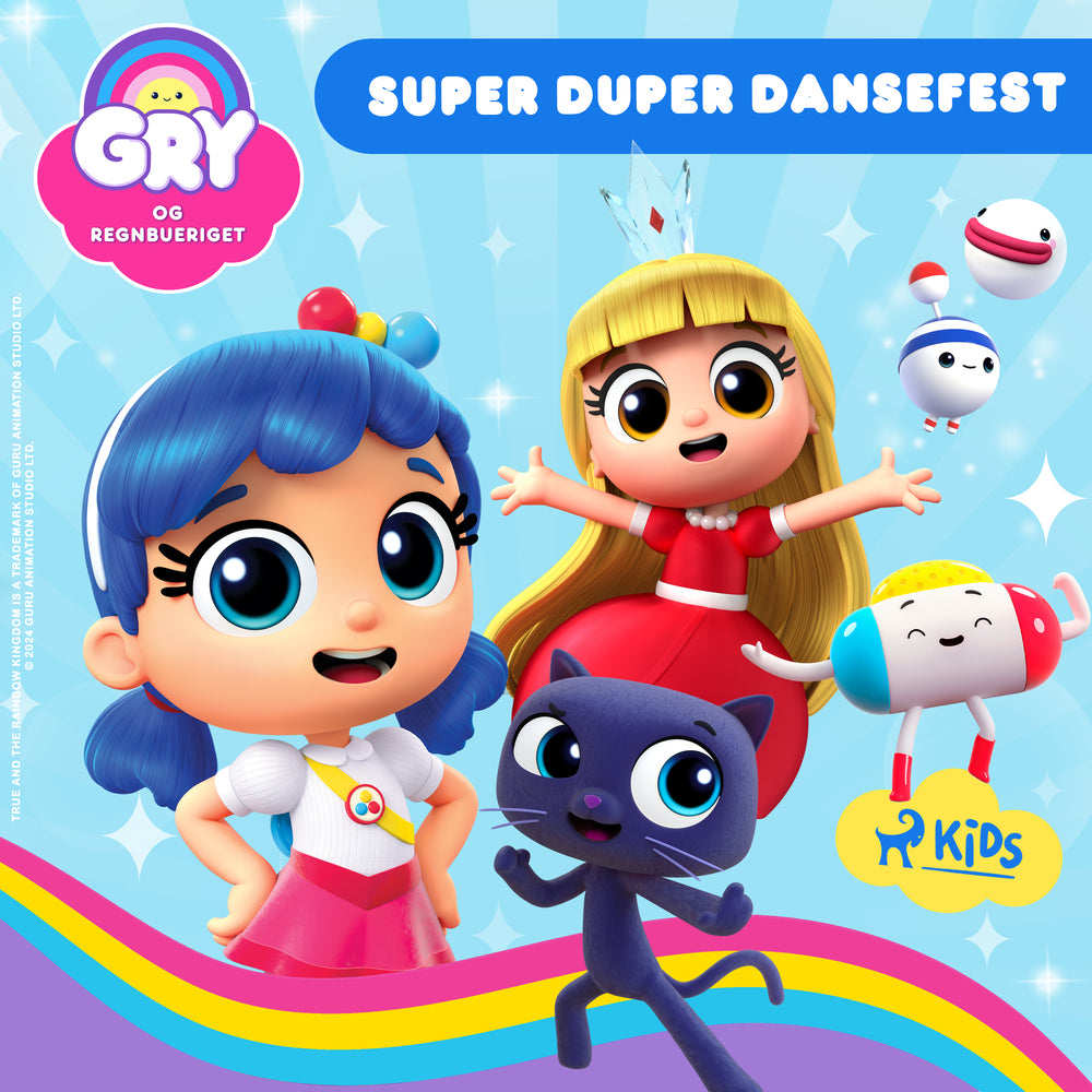 Gry og Regnbueriget: Super duper dansefest