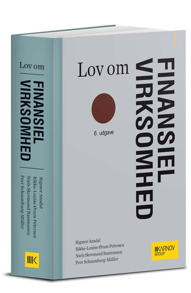 Lov om finansiel virksomhed - med kommentarer