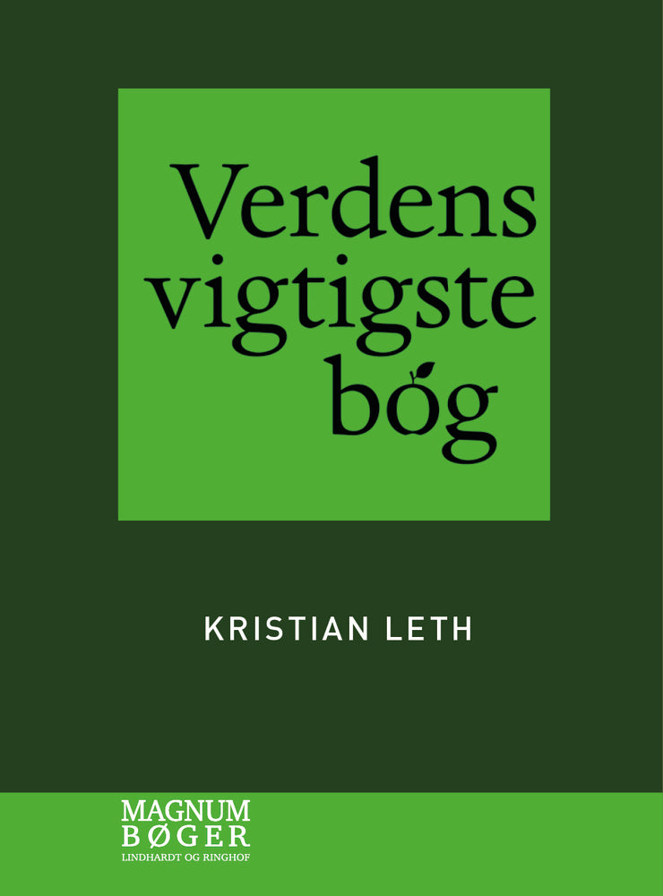 Verdens vigtigste bog (Storskrift)