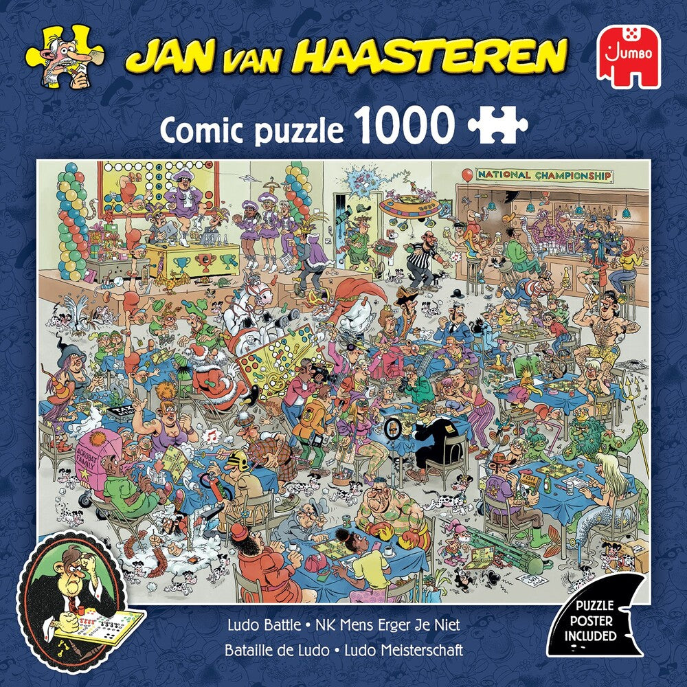 Puslespil JvH Ludo Battle 1000 brikker